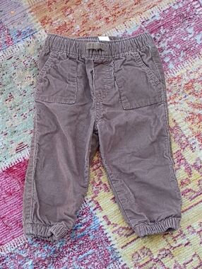 Baby Oshkosh 12 Months Brown Lined Corduroy Pants